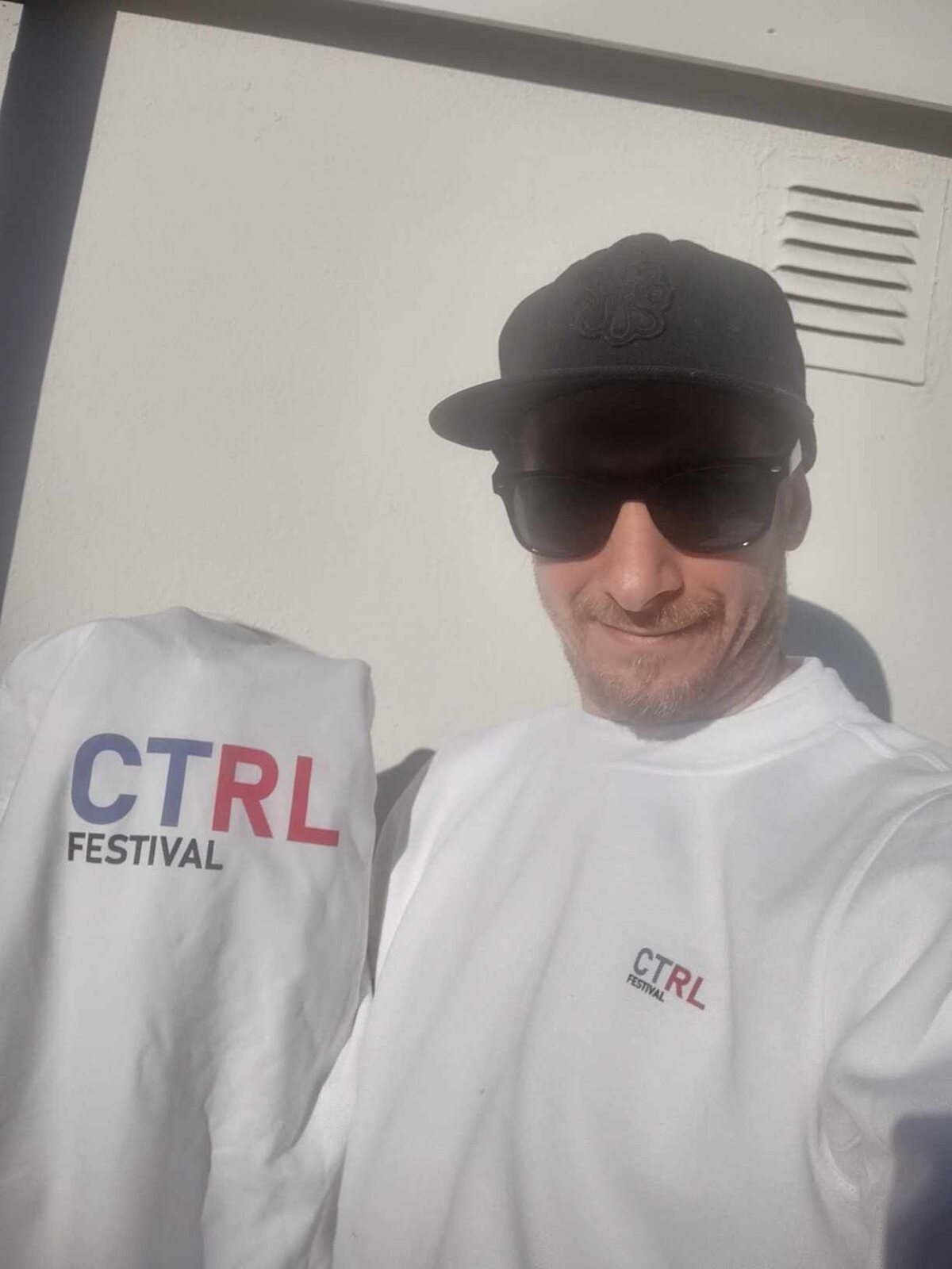 CTRL Festival-klær før arrangementet